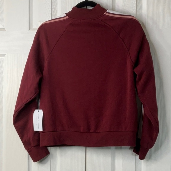 Better Together Womens Burgundy Track Jacket Size M - Picture 6 of 9